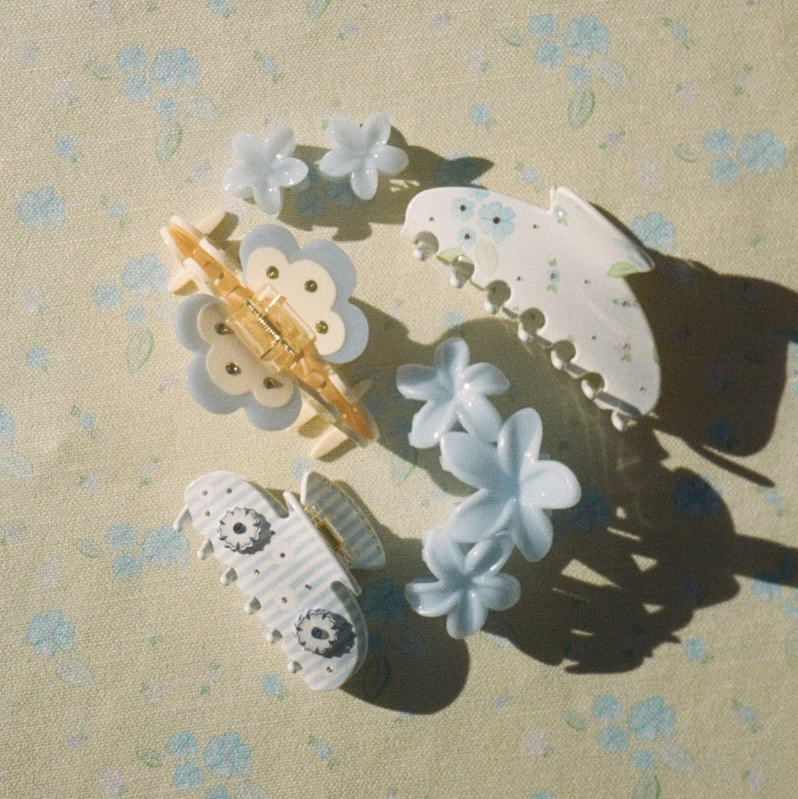 Baby Super Bloom Clip Set in Jelly Cloud - Image 3