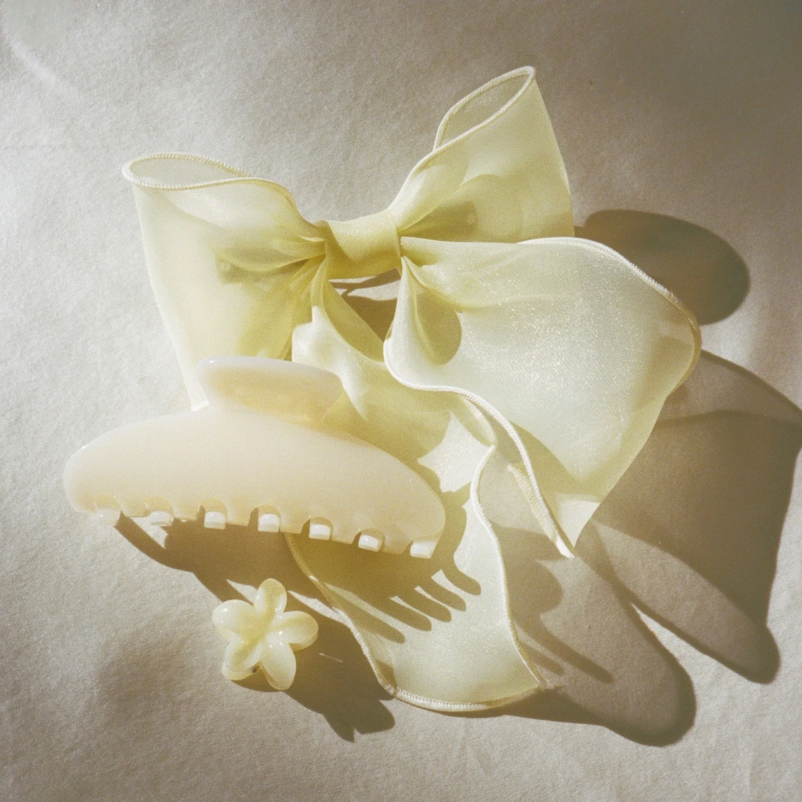 Baby Super Bloom Clip Set in Jelly Lemon - Image 3