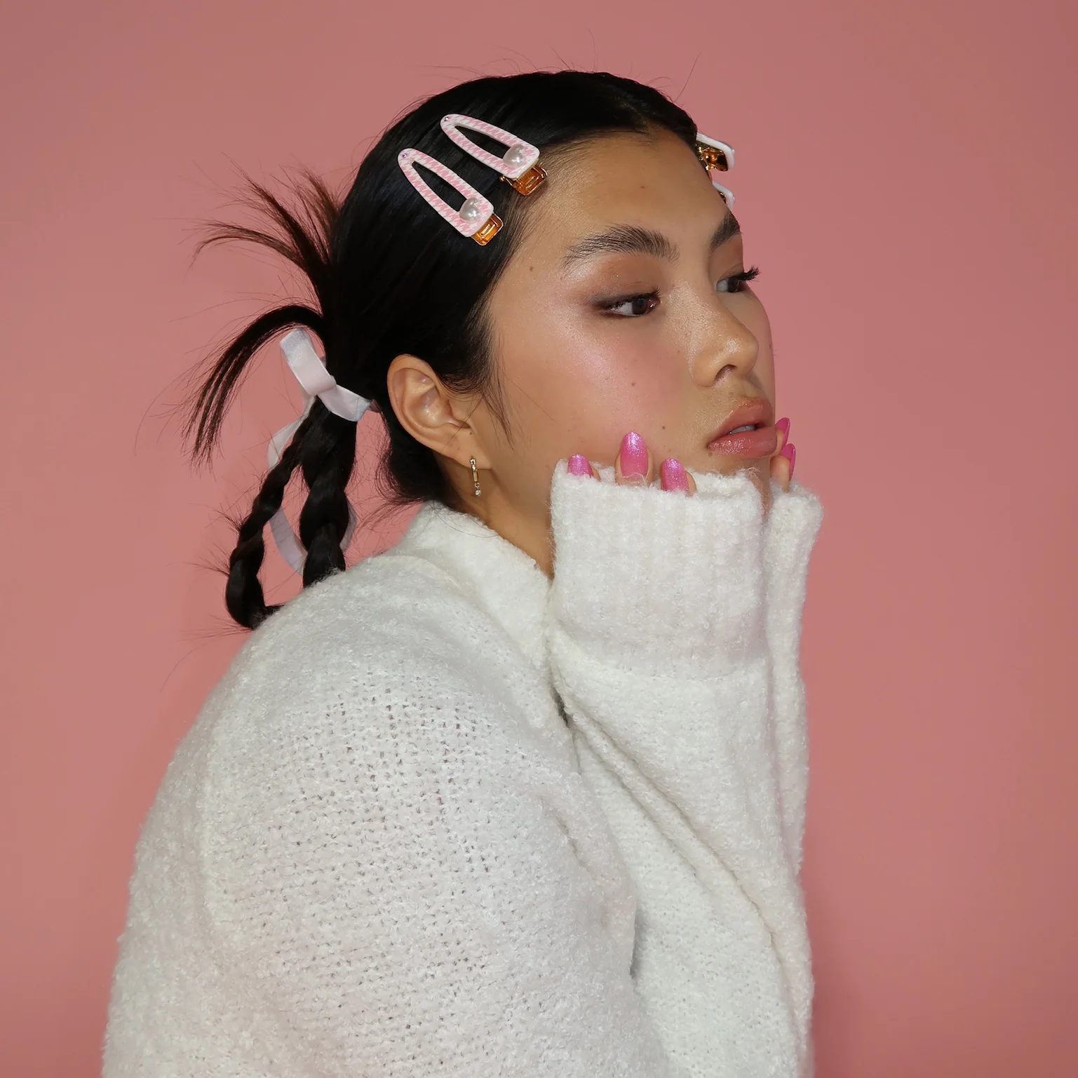Barrette Set in Bundle Up - Image 3