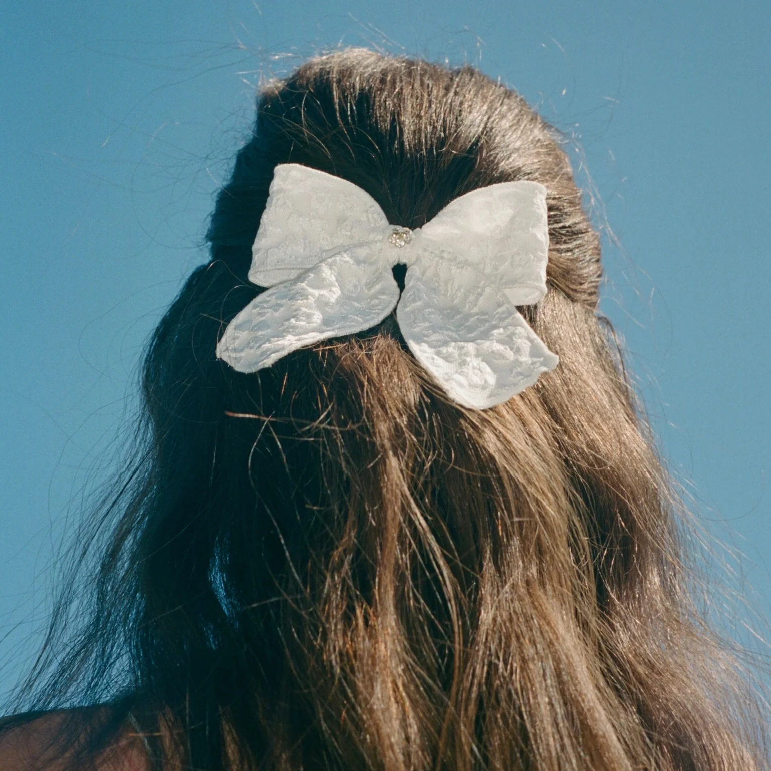 Bow Barrette in Tutu - Image 4