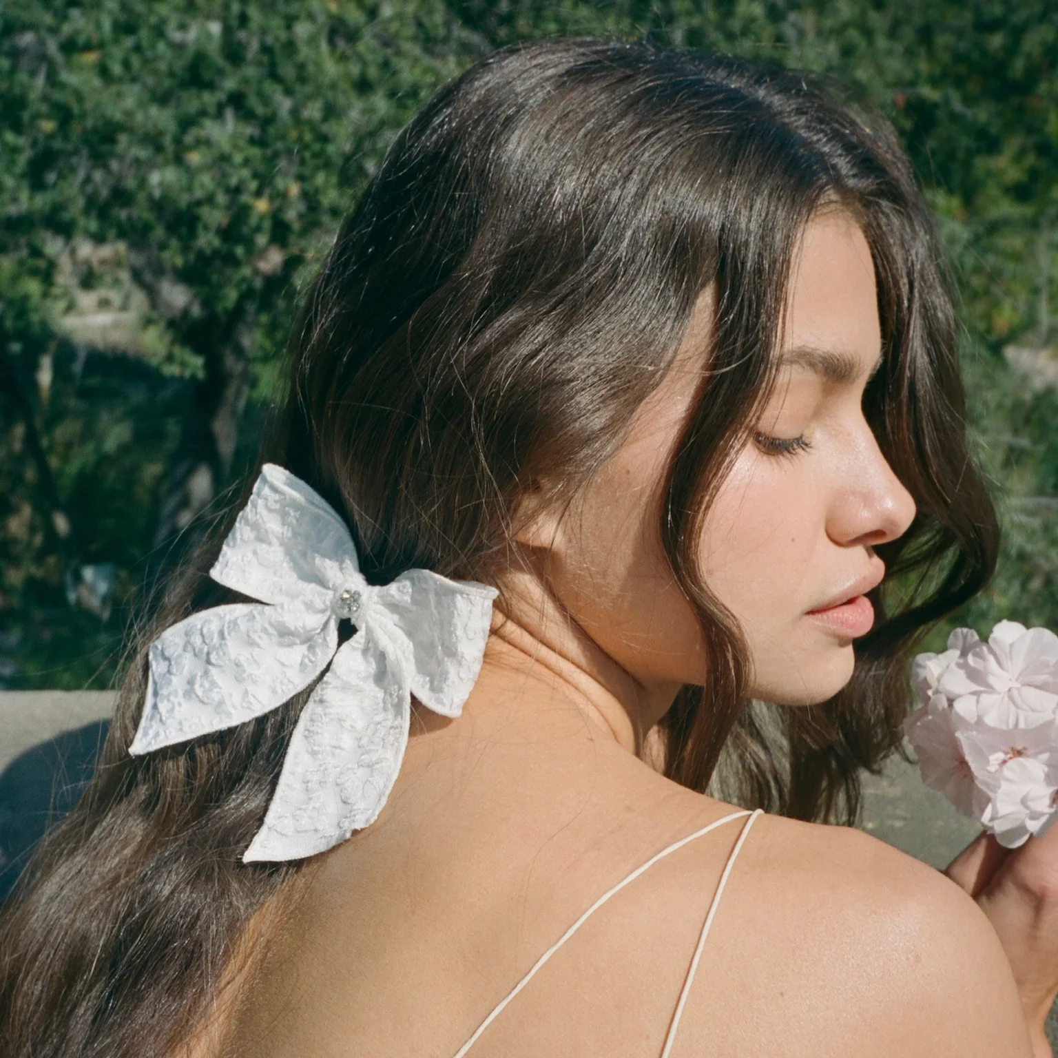 Bow Barrette in Tutu - Image 5