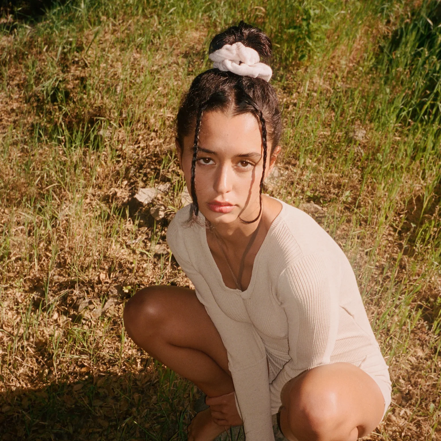 Cloud Scrunchie in Cream Puff - Image 2