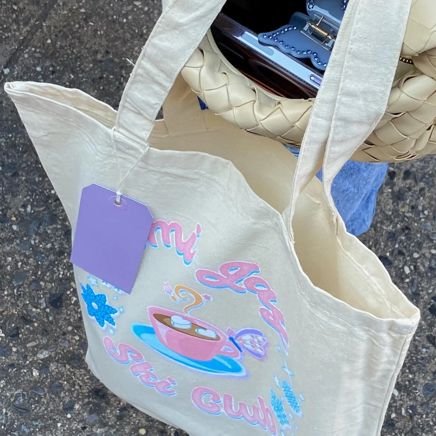 Emi Jay Ski Club Tote Bag - Image 2