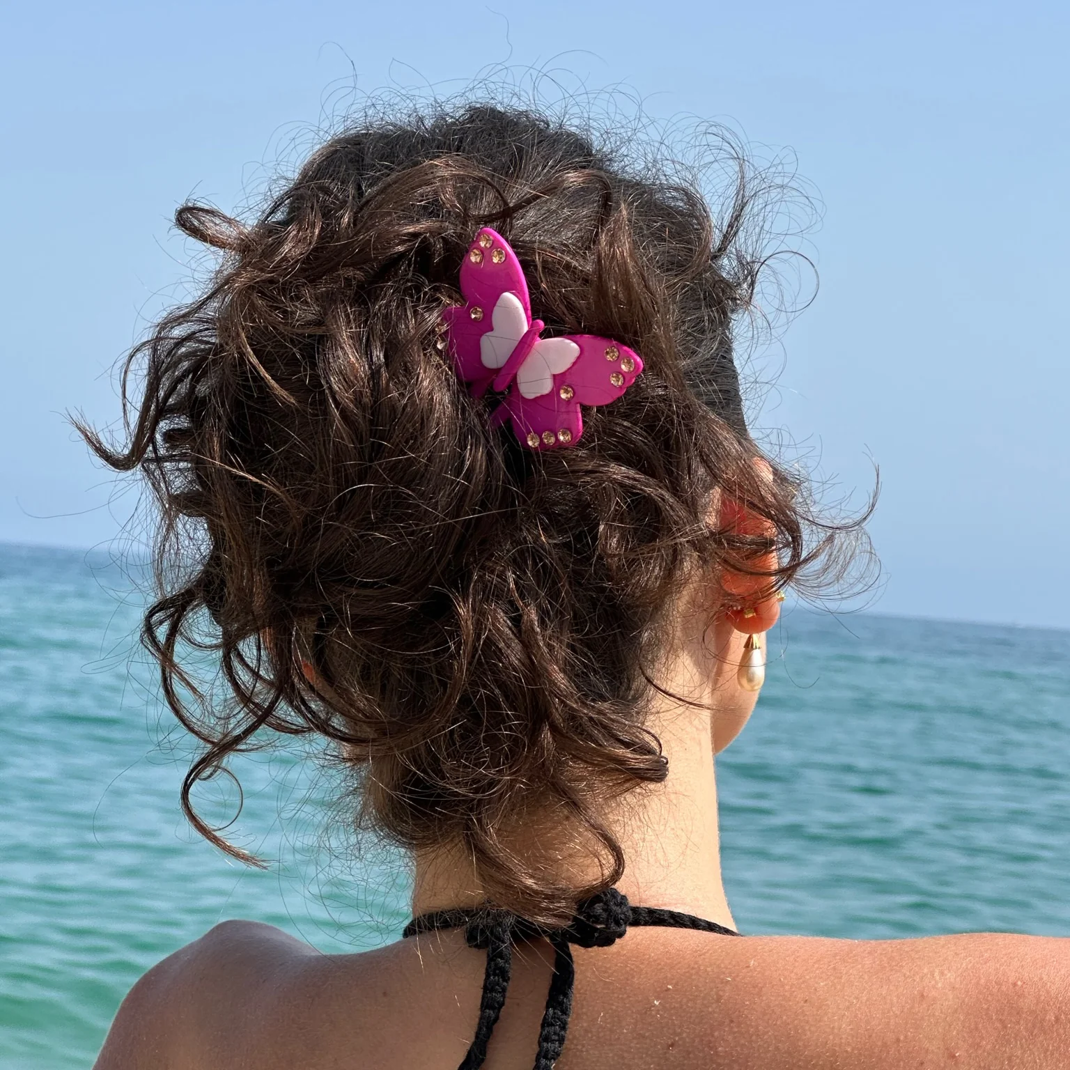 Hair Pin in Orchid Papillon - Image 2