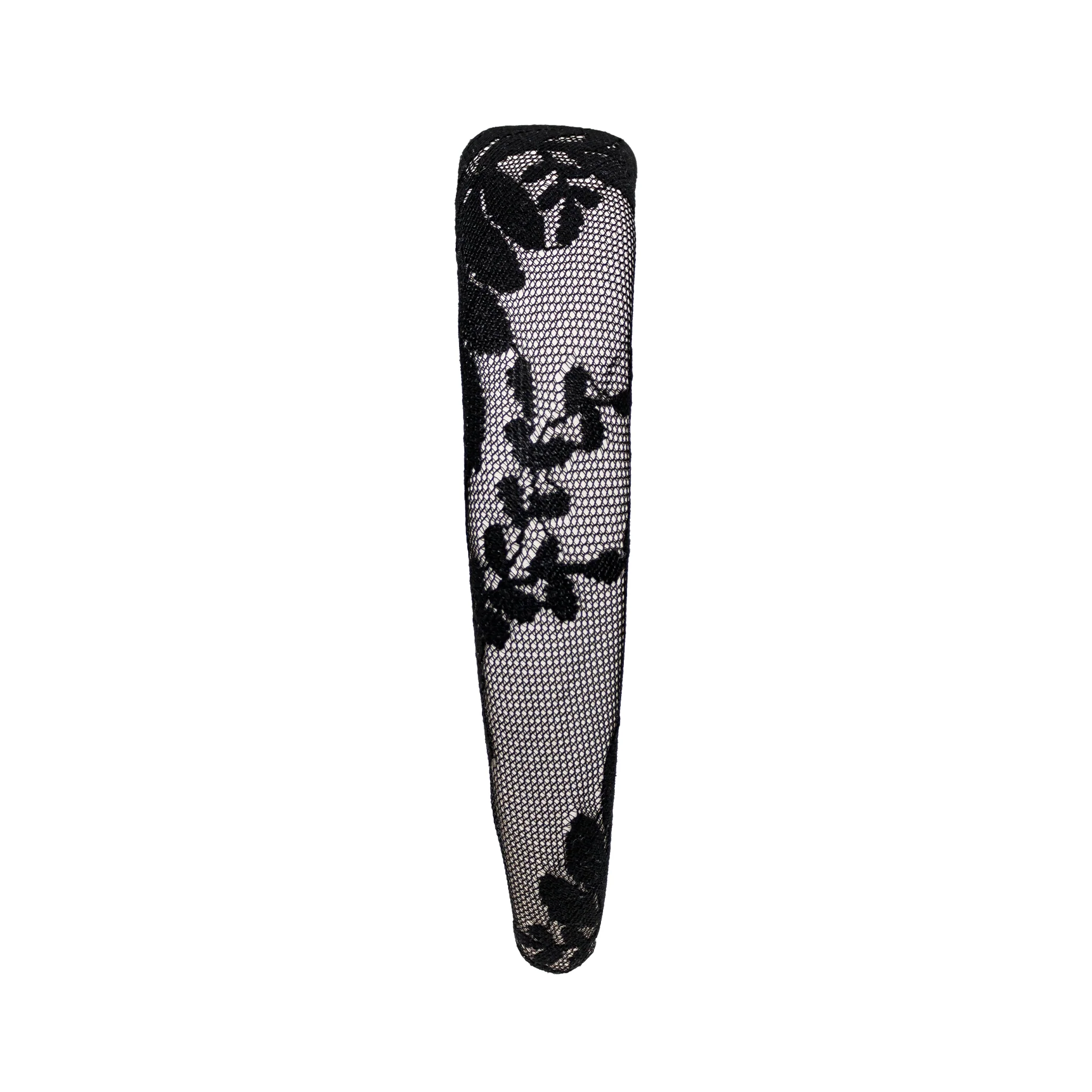 Halo Headband in Black Lace - Image 2