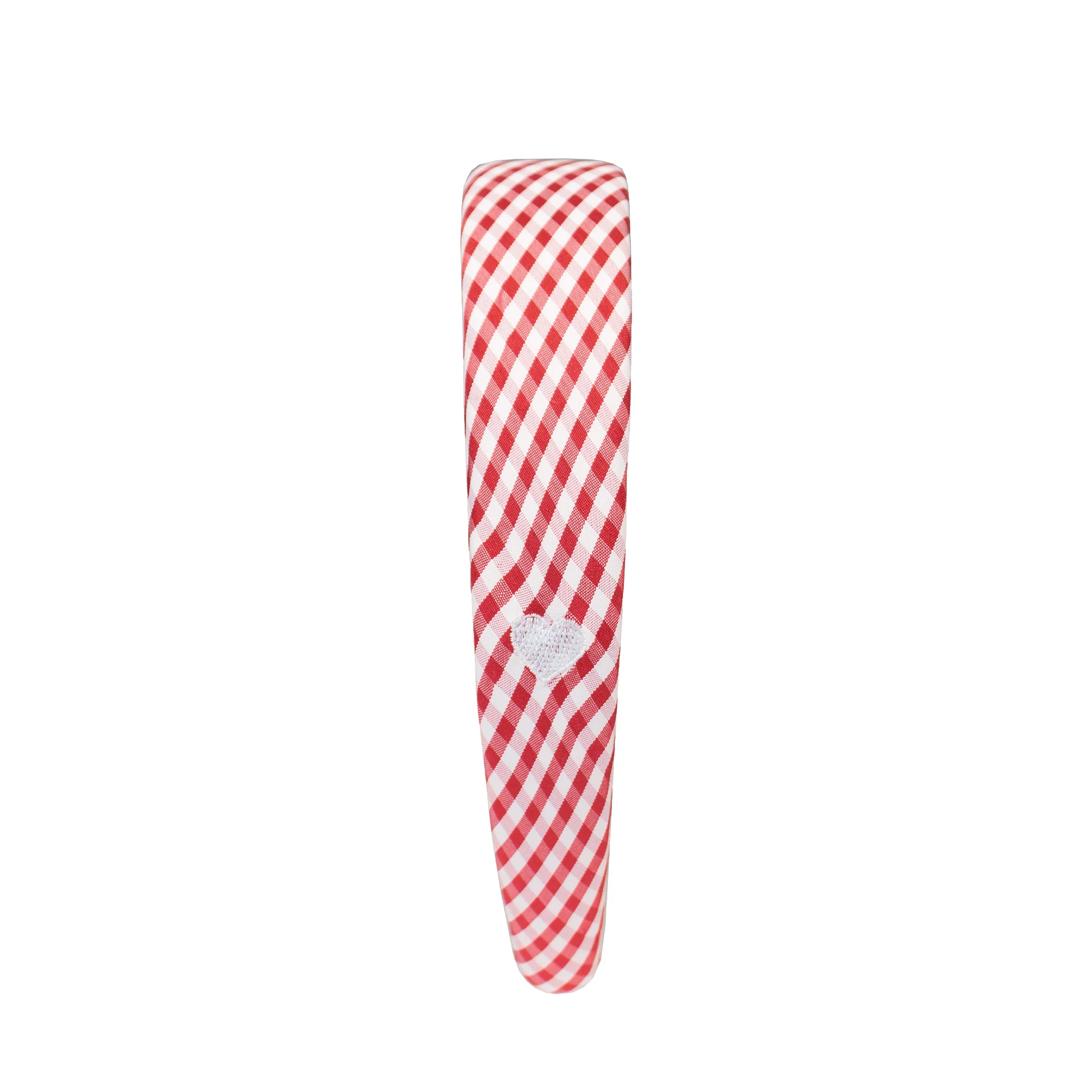Halo Headband in Cherry Gingham - Image 3