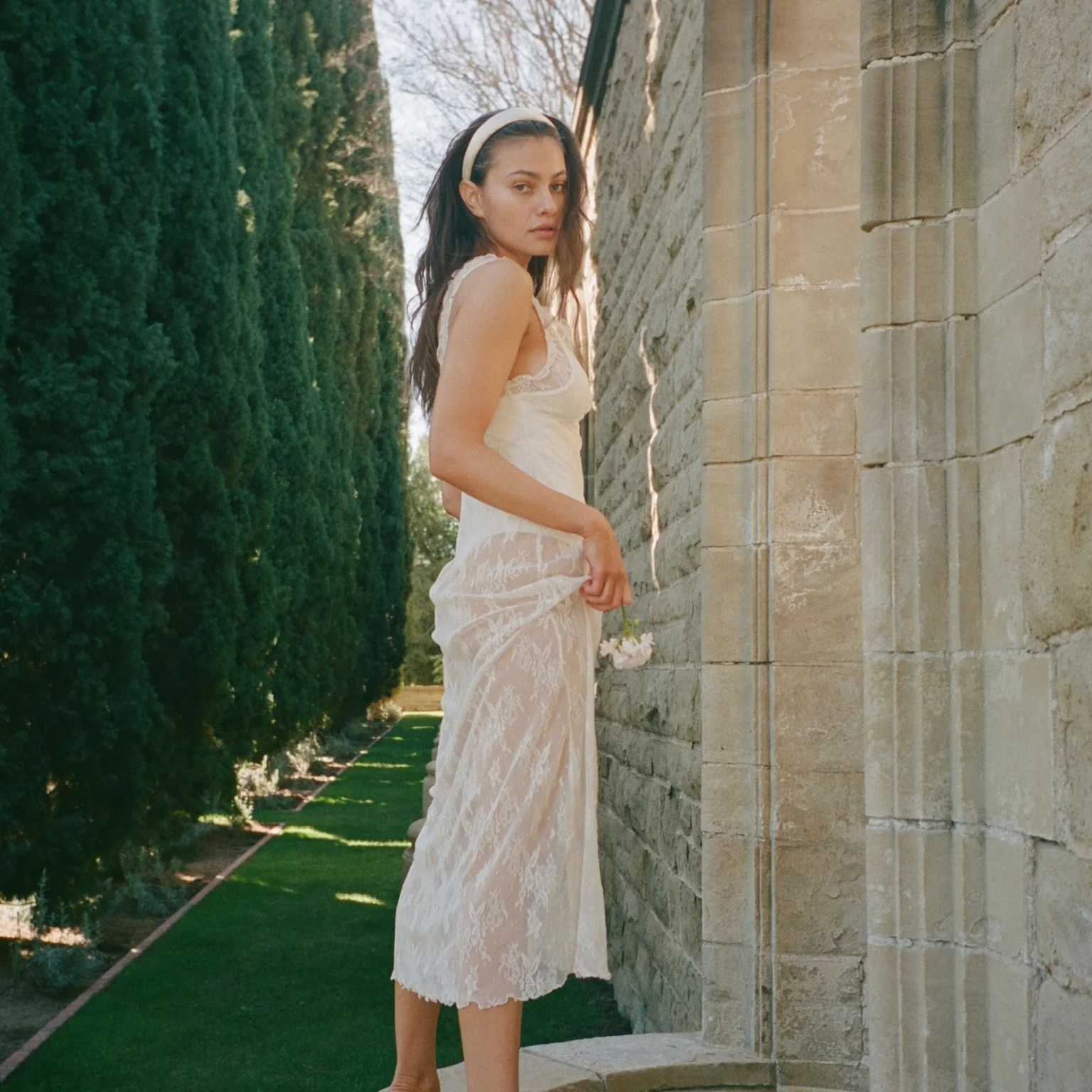 Halo Headband in Ivory - Image 4