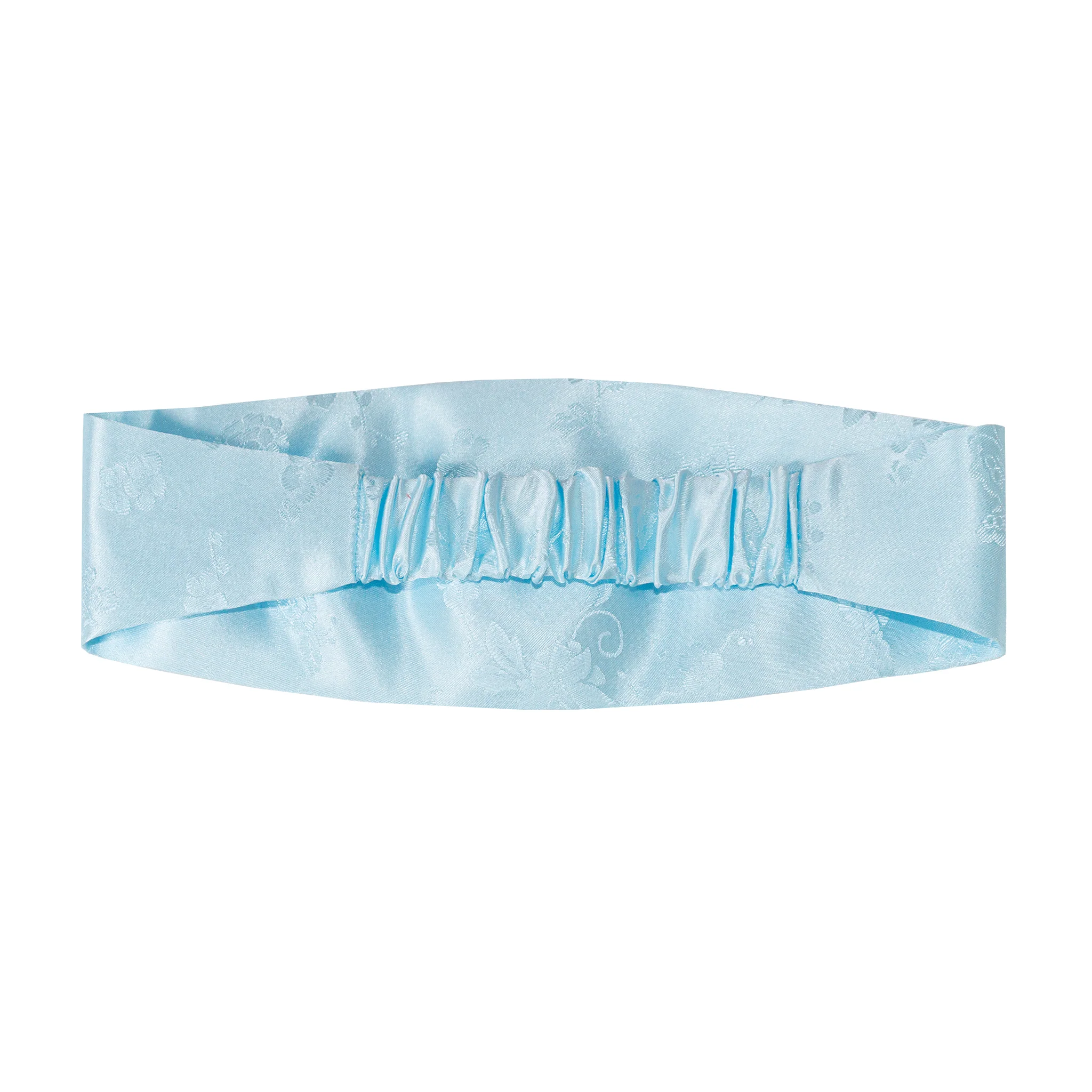 Hanbok Headband in Blue Nabi - Image 2