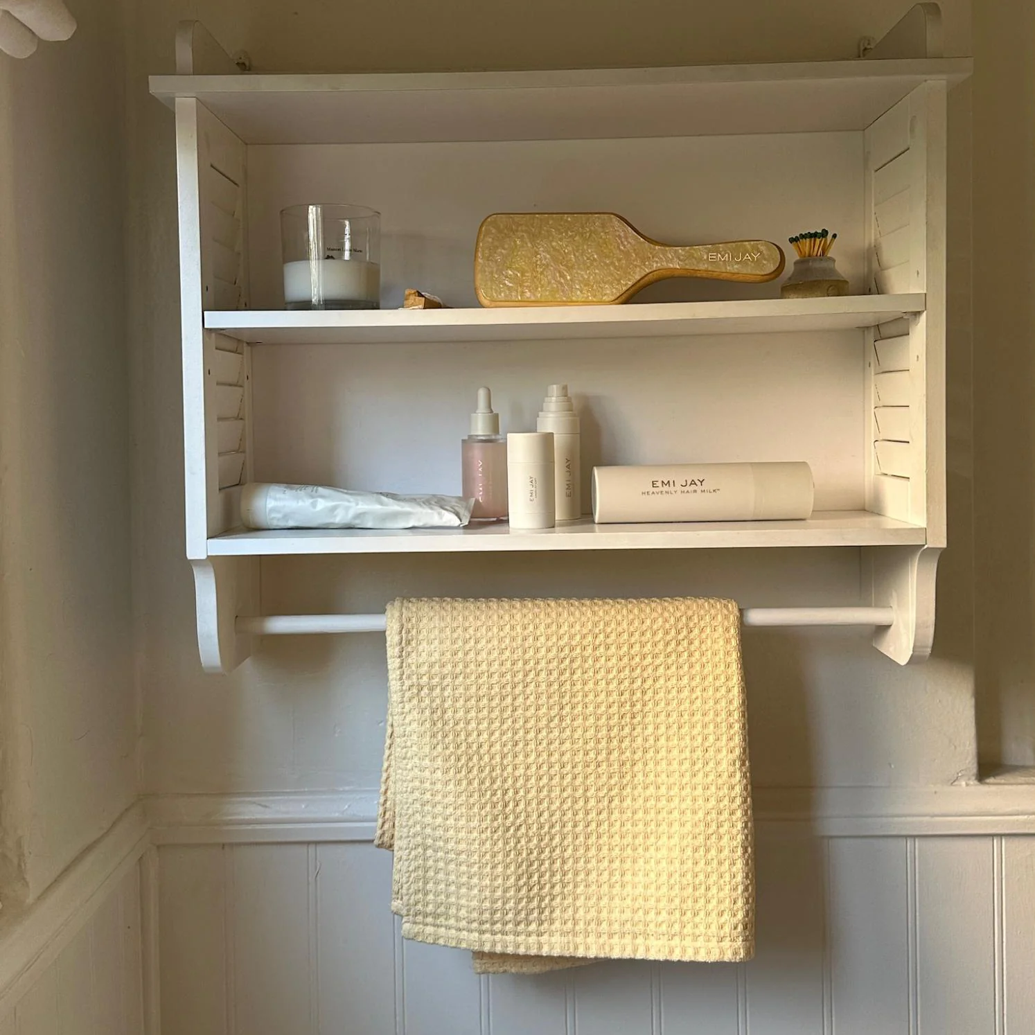 Heavenly Hair Towel in Buttercup - Image 4