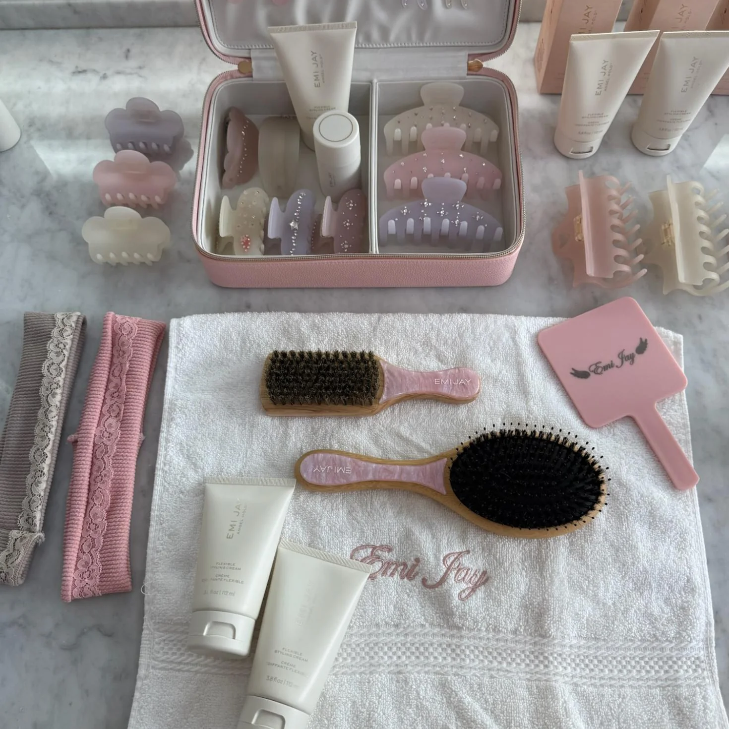Infinity Headband in Blush - Image 2