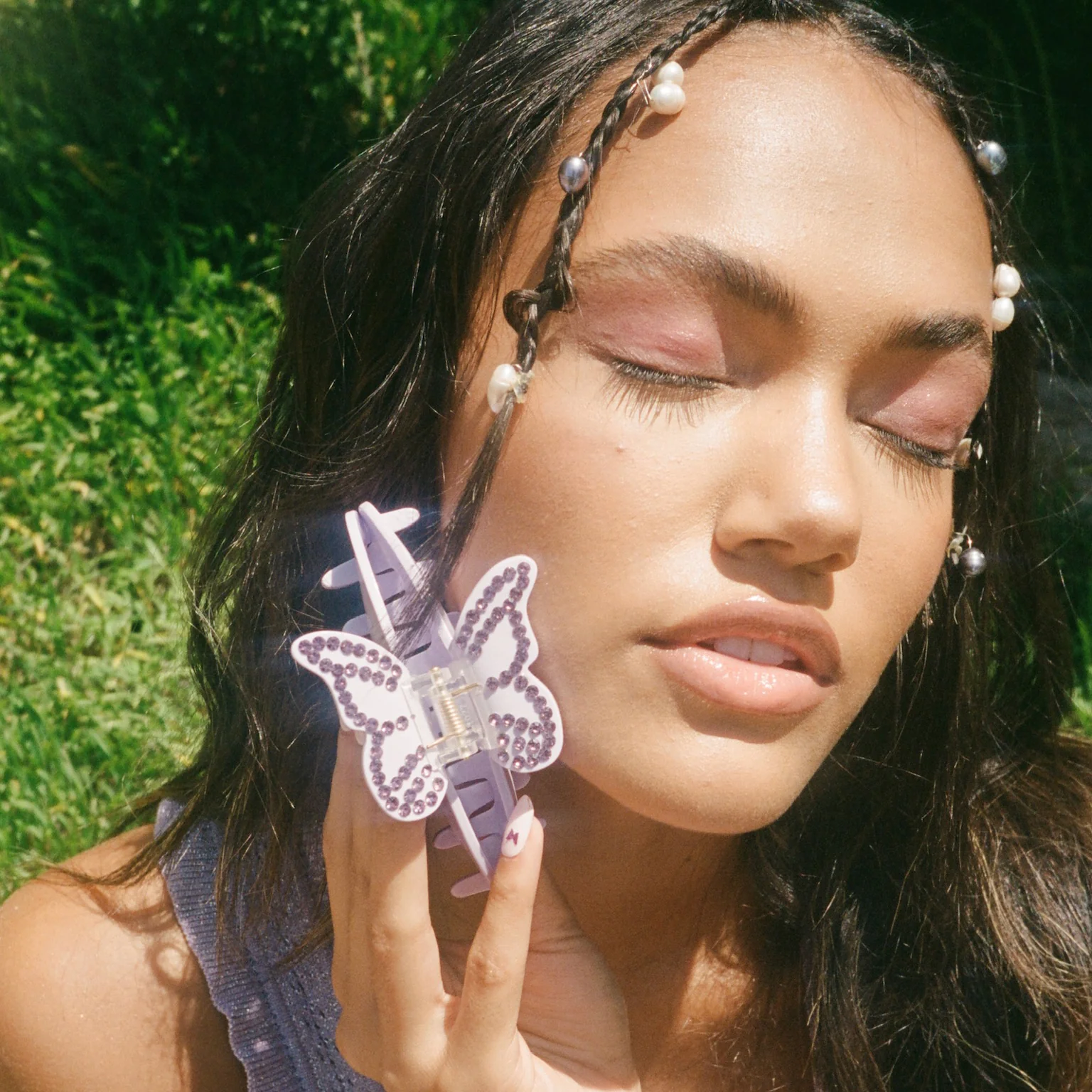 Mariposa Clip in Lilac Sunset - Image 3