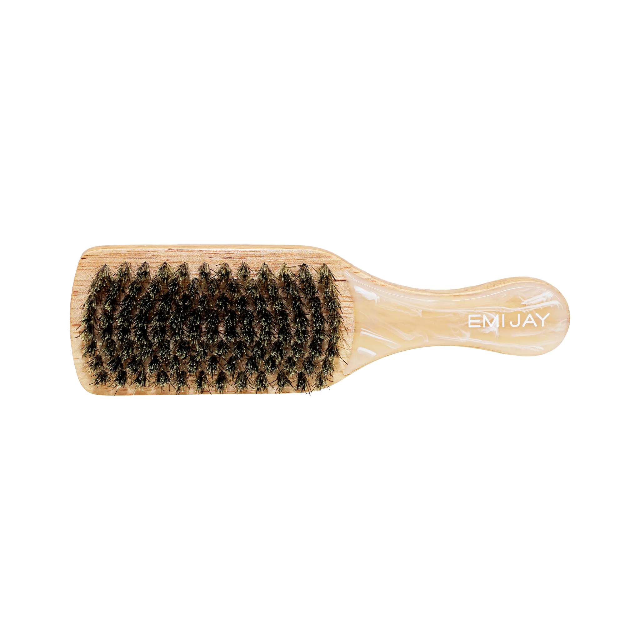 Mini Boar Bristle Brush in Leche - Image 4