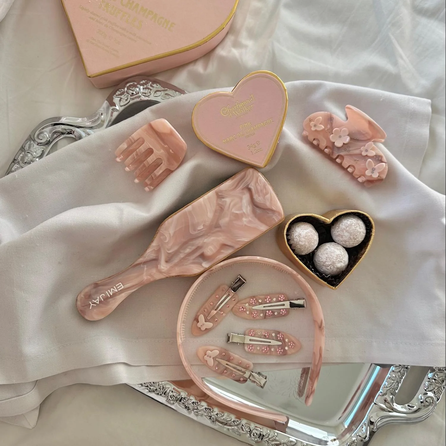 Popstar Clips in Pink Flutters - Image 2
