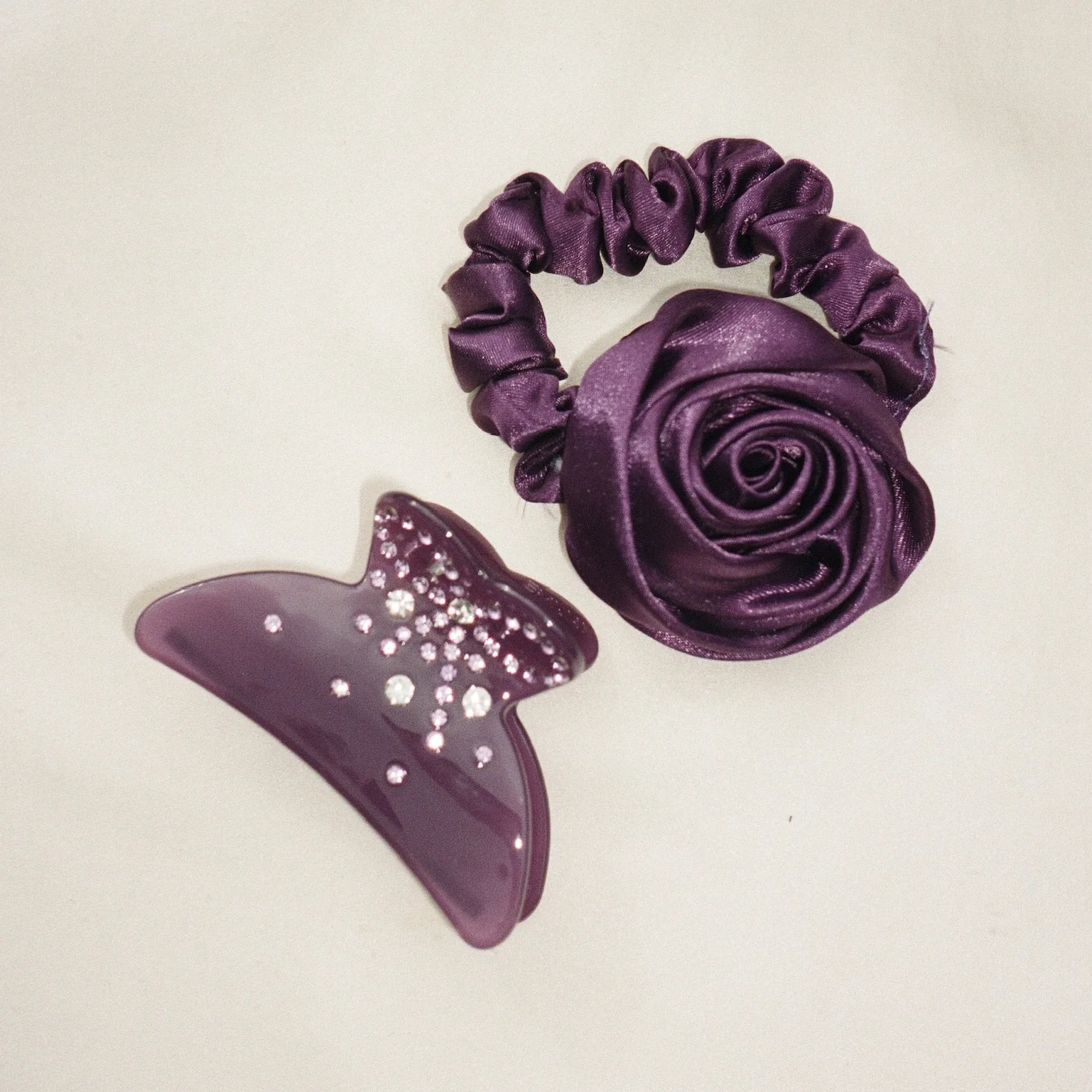 Princessa Clip in Plum - Image 3