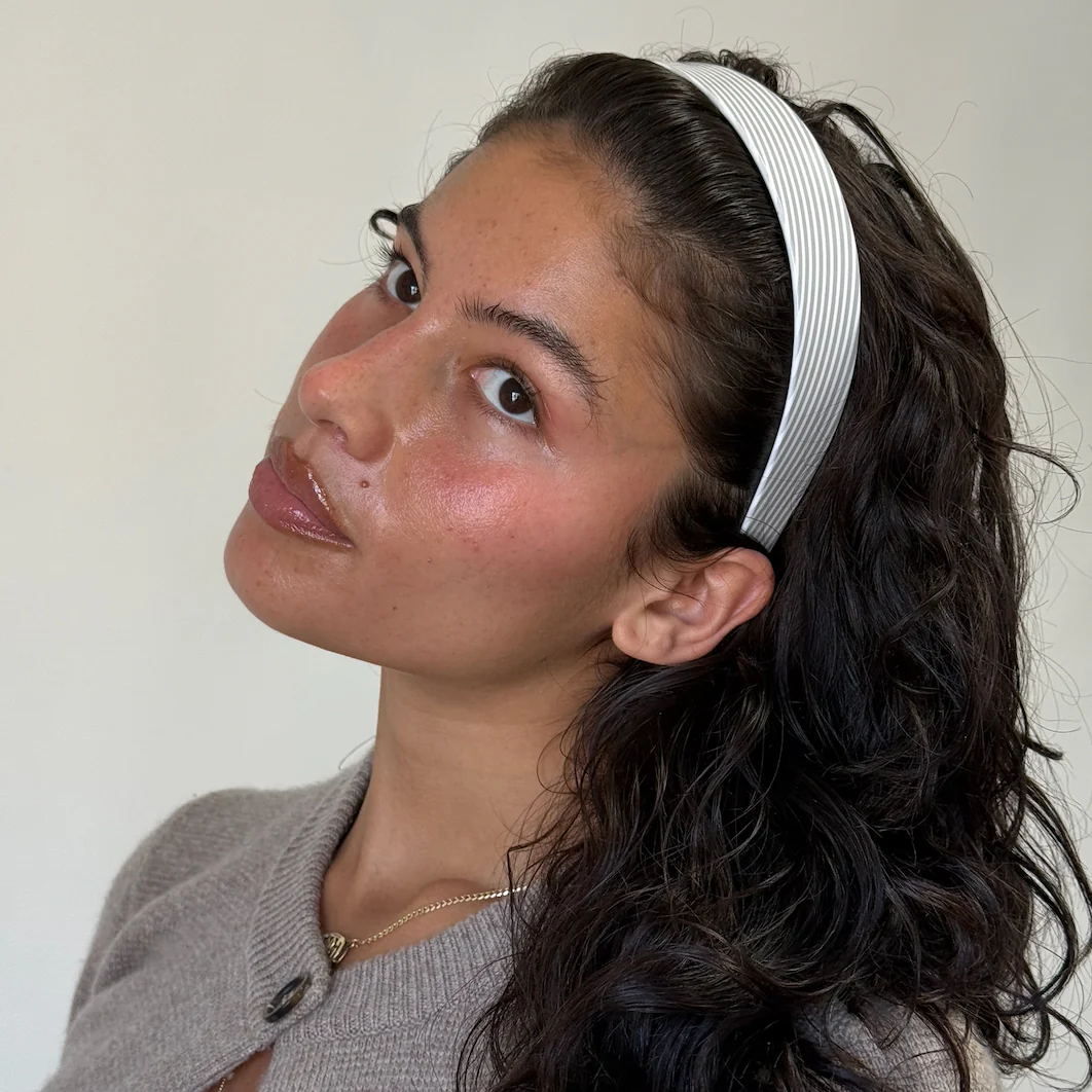 Starlet Headband in Grey Cabana - Image 4