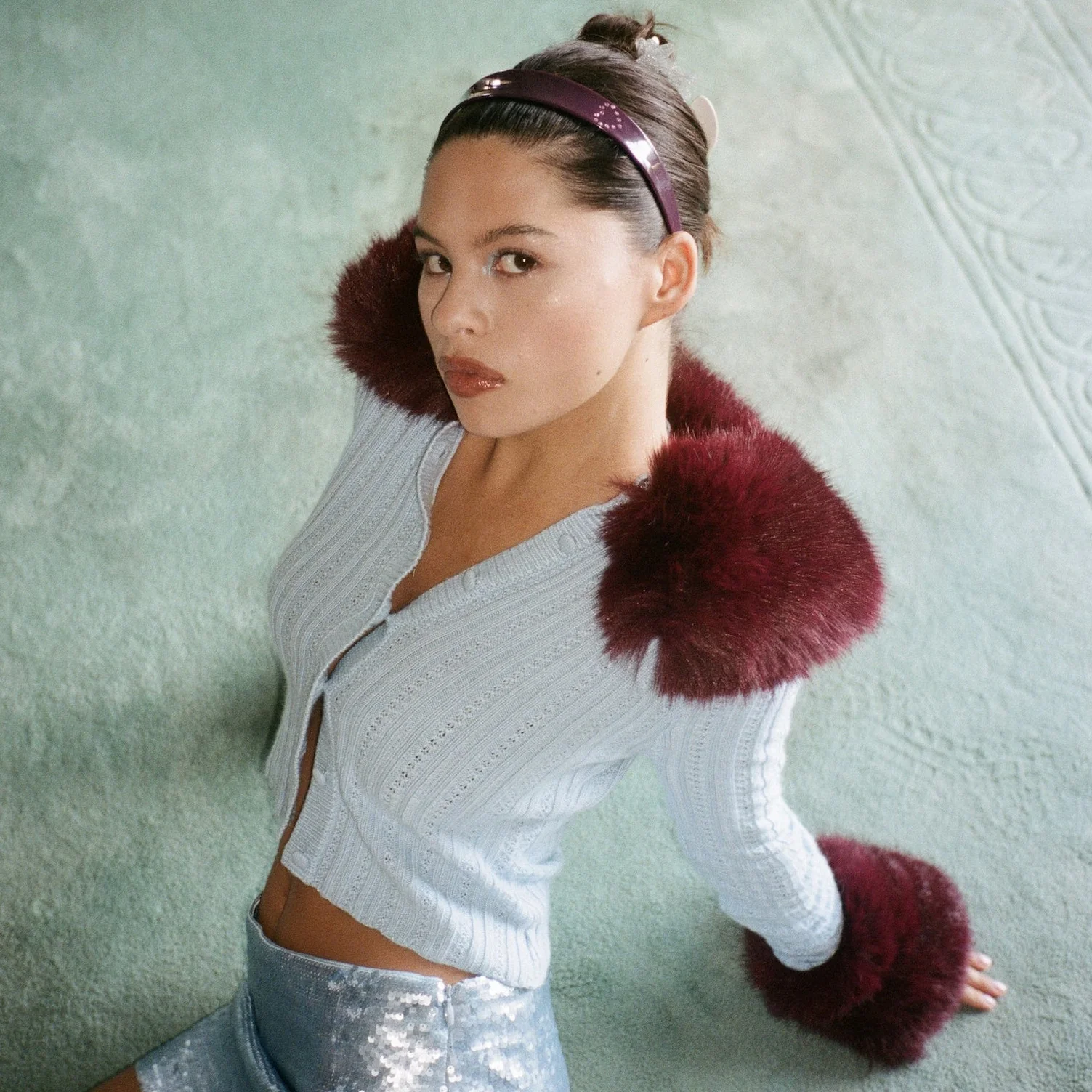 Starlet Headband in Rose Violet - Image 4