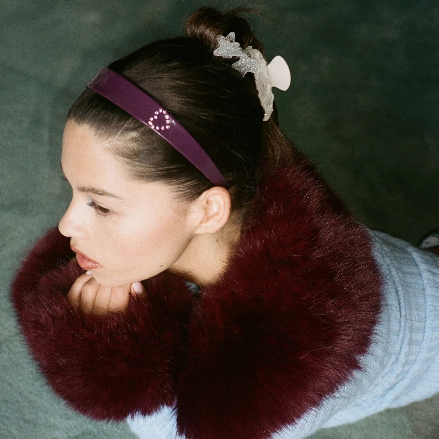 Starlet Headband in Rose Violet - Image 5