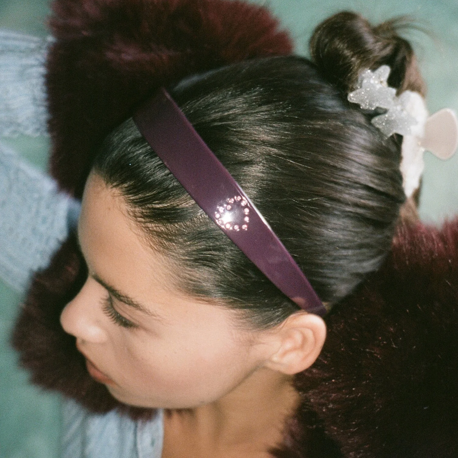 Starlet Headband in Rose Violet - Image 6