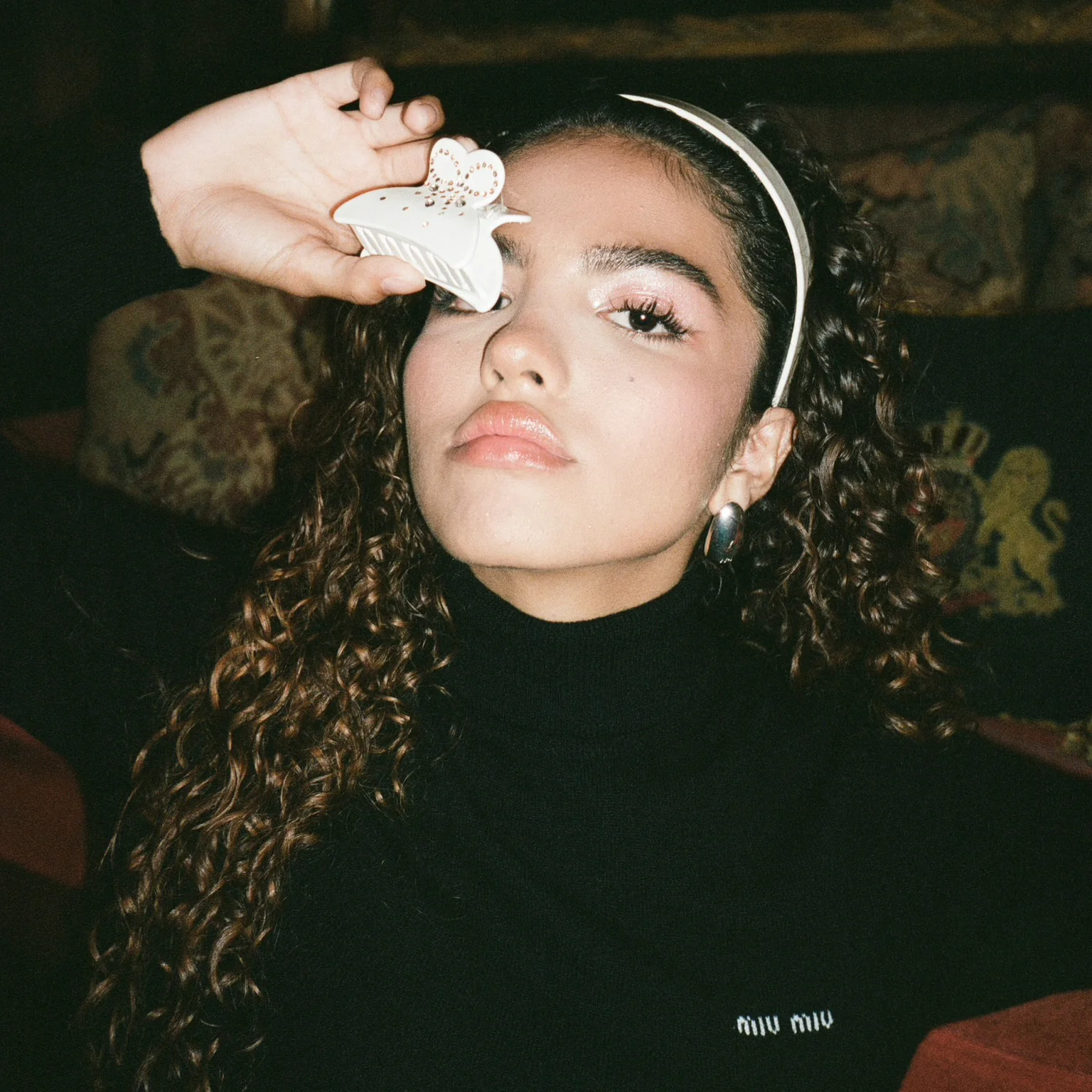 Starlet Headband in Snow - Image 4