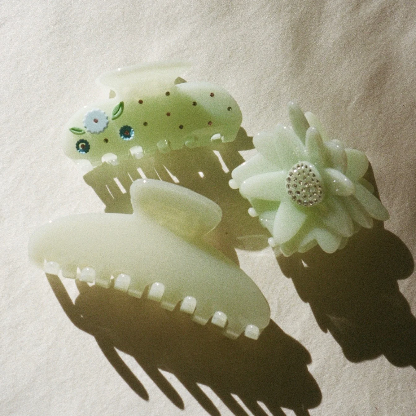Sweetheart Clip in Melon Bloom - Image 2