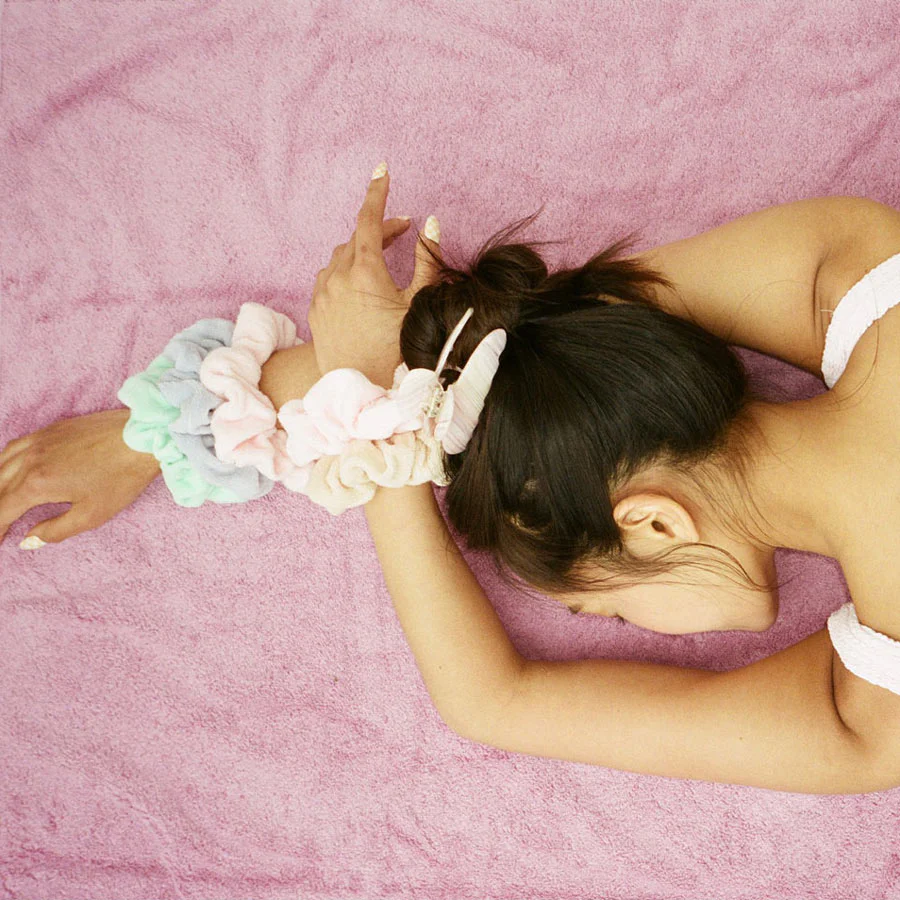 Terry Cloth Scrunchie in Bikini - Image 2