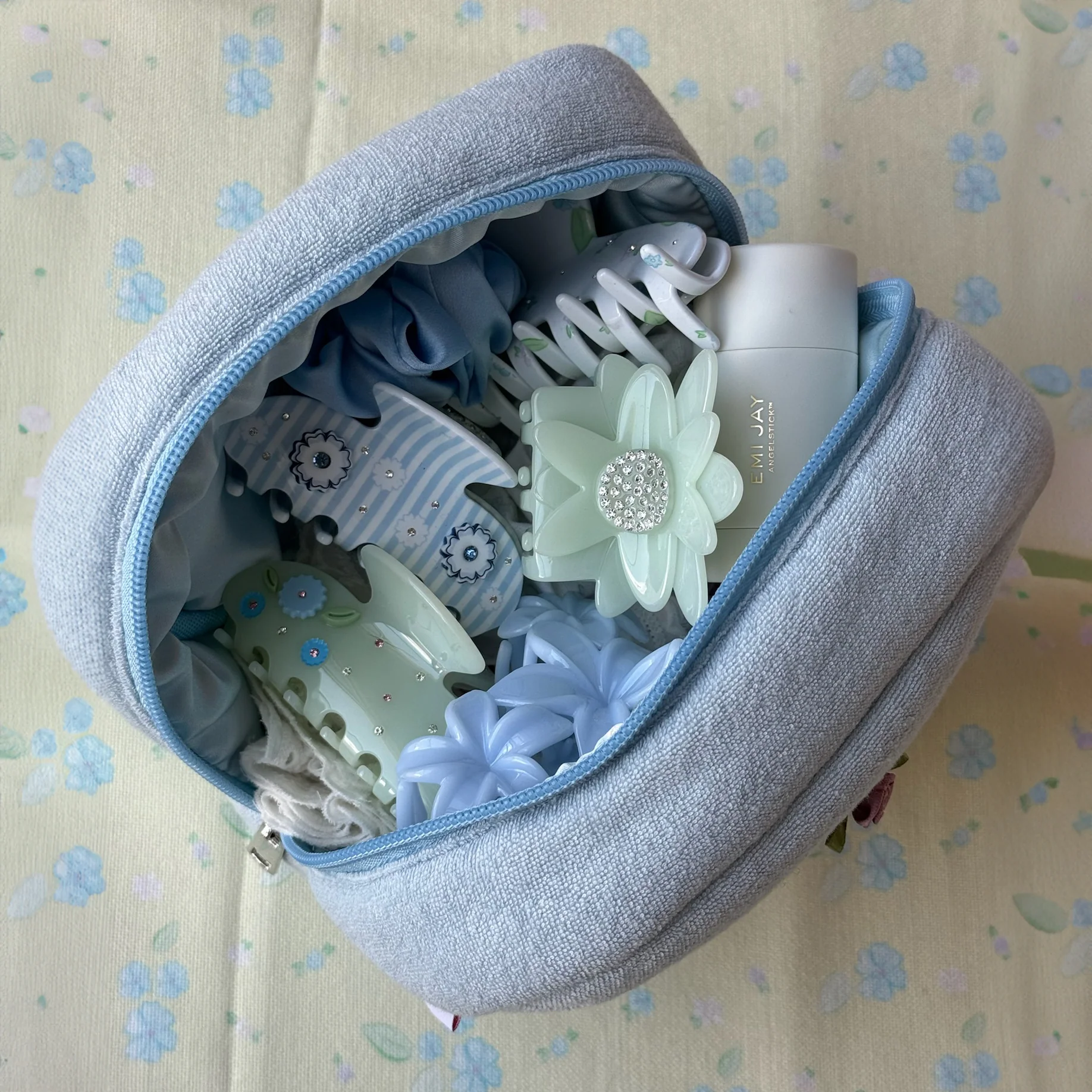 Terry Pouch in Airy Blue - Image 4