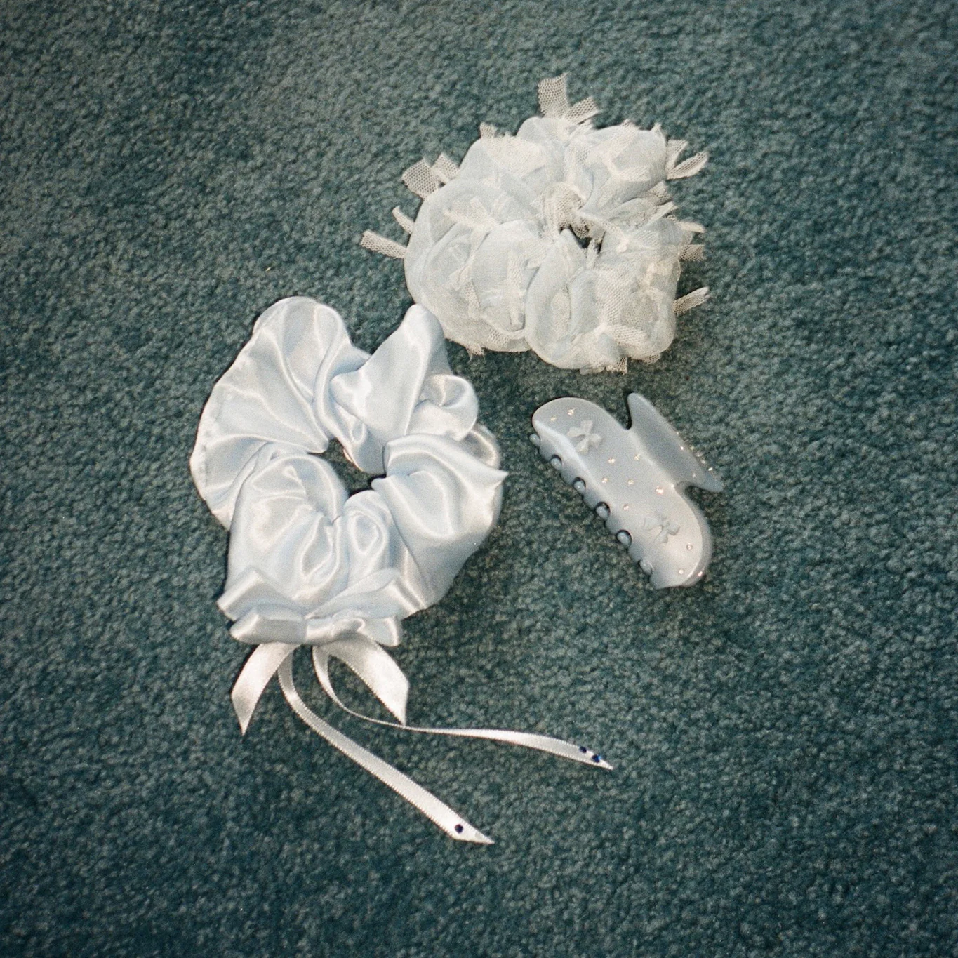 Tutu Scrunchie in Baby Blue - Image 2