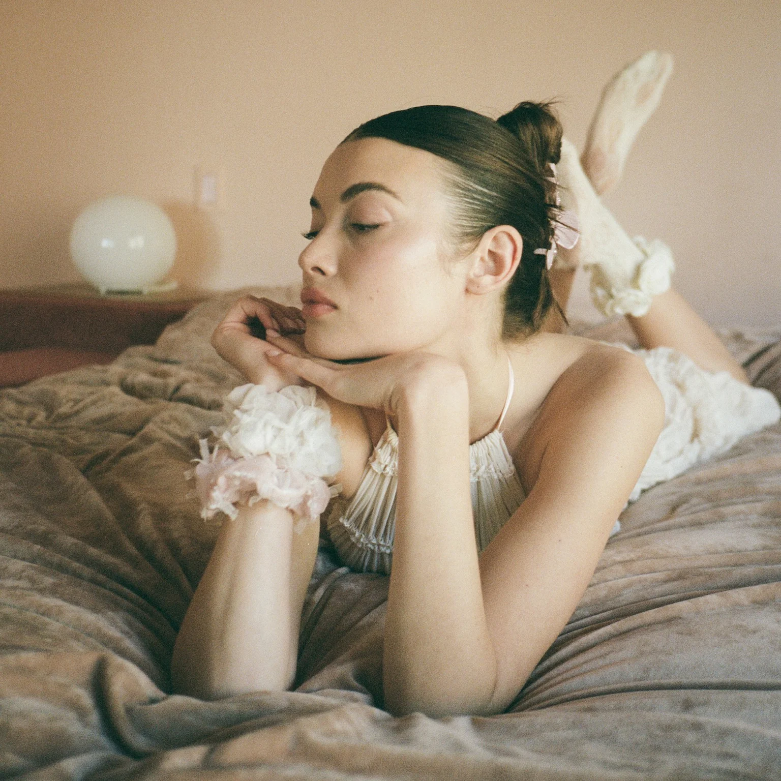 Tutu Scrunchie in Whipped Cream - Image 3